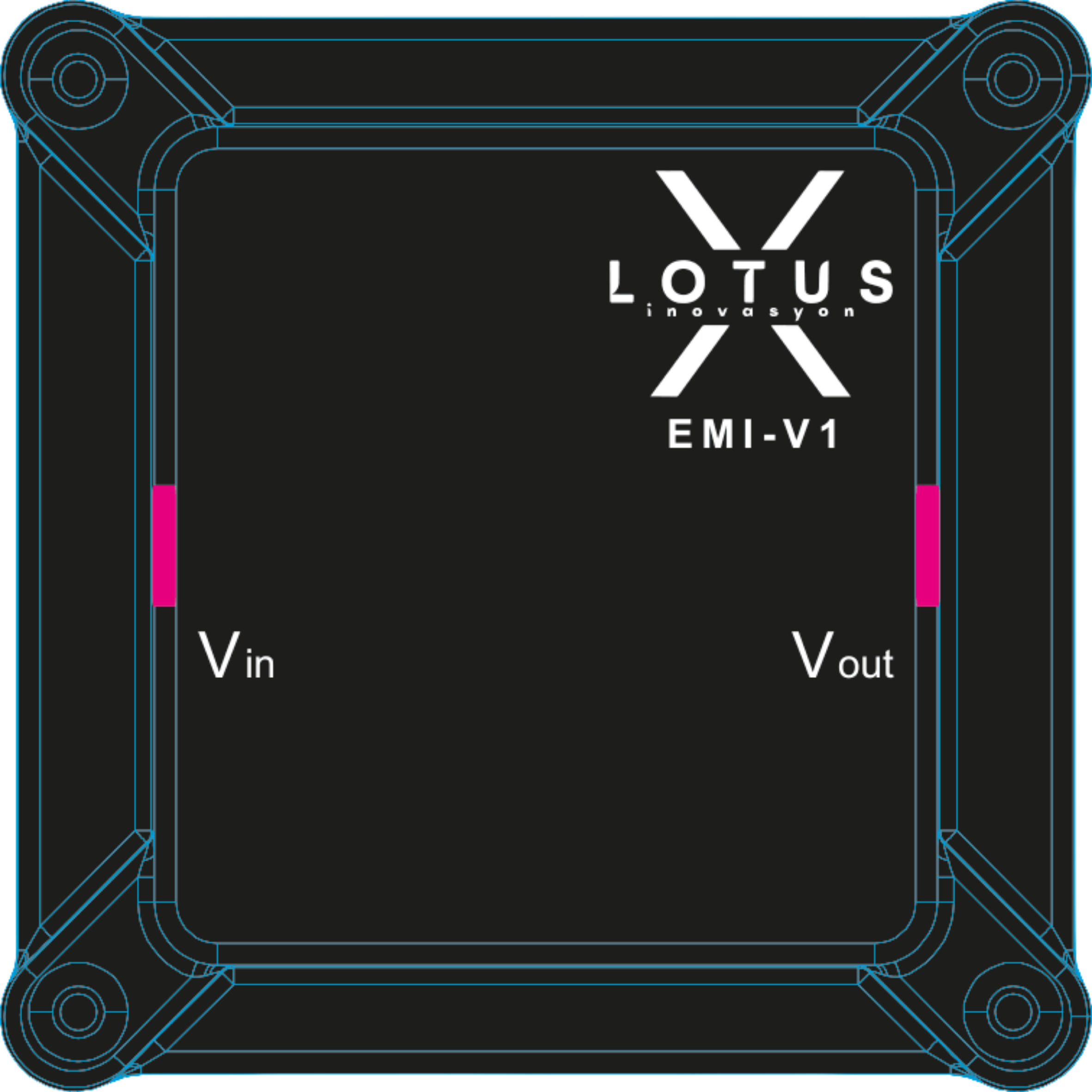 EMI Filtre Alt Kapak